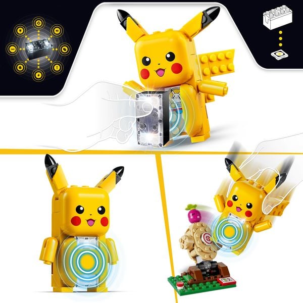 Produktbild: LEGO Pok&eacute;mon: SMART Play: Trainingshaus mit Pikachu All-in-1 Set 72164