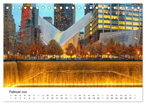 Produktbild: New York - New York. Impressionen der Mega-City (Tischkalender 2026 DIN A5 quer), CALVENDO Monatskalender