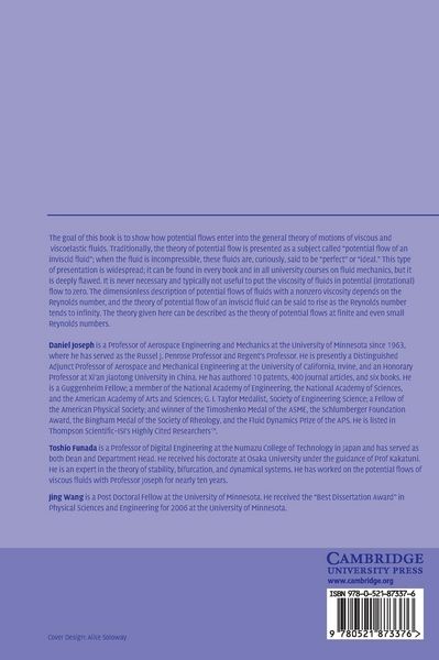 Produktbild: Potential Flows of Viscous and Viscoelastic Liquids