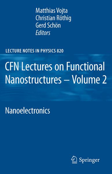 Produktbild: CFN Lectures on Functional Nanostructures - Volume 2