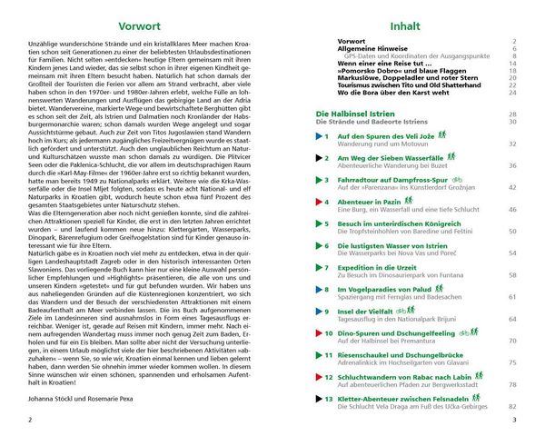 Produktbild: ROTHER Wanderbuch Erlebnisurlaub mit Kindern Kroatien