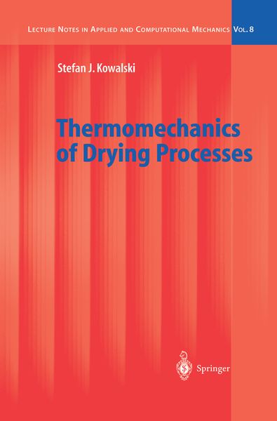 Produktbild: Thermomechanics of Drying Processes