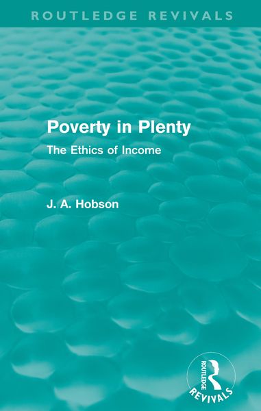 Produktbild: Poverty in Plenty (Routledge Revivals)