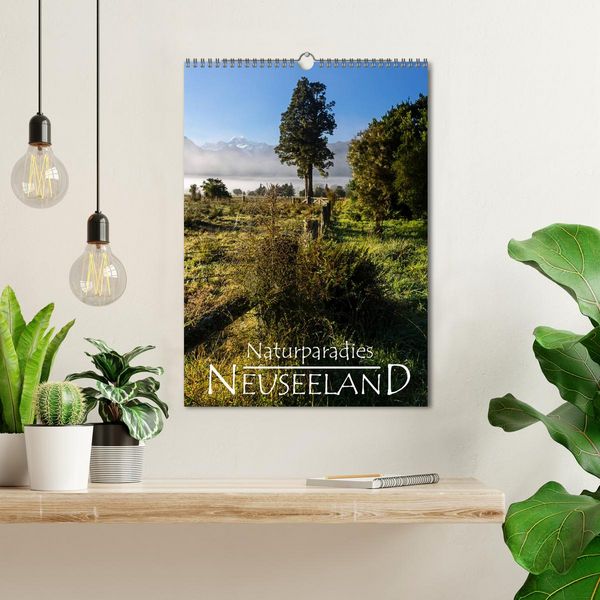 Produktbild: Naturparadies Neuseeland (Wandkalender 2026 DIN A3 hoch), CALVENDO Monatskalender