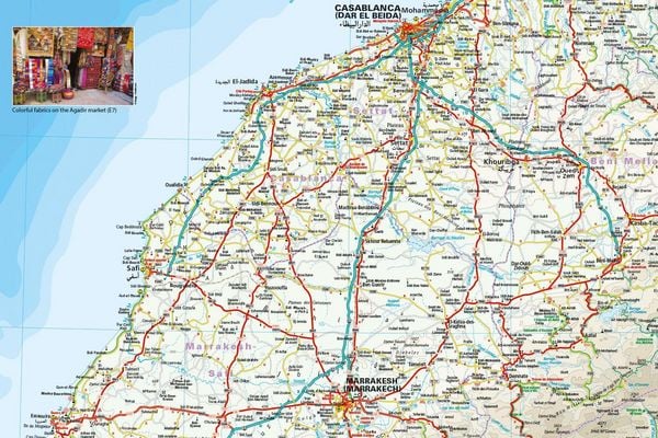 Produktbild: Reise Know-How Landkarte Marokko / Morocco (1:1.000.000)