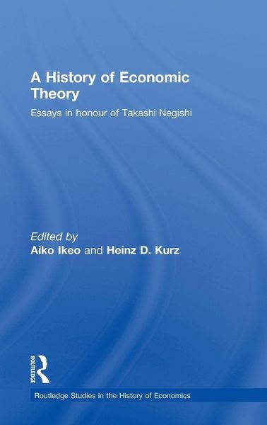 Produktbild: A History of Economic Theory
