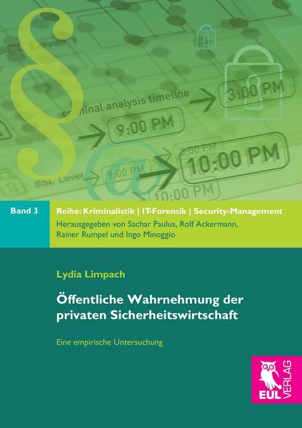 Produktbild: &Ouml;ffentliche Wahrnehmung der privaten Sicherheitswirtschaft