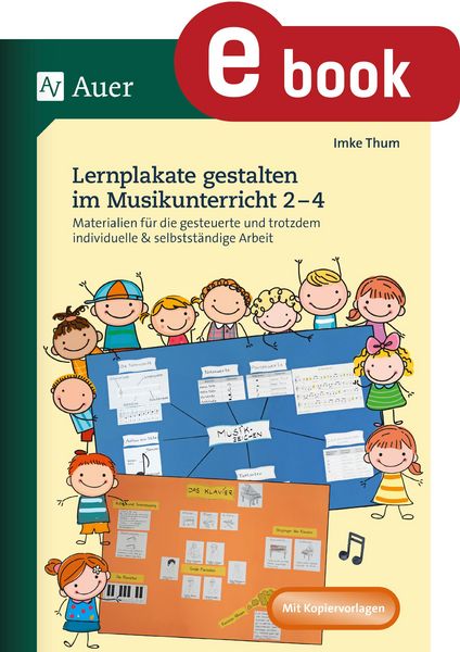 Produktbild: Lernplakate gestalten im Musikunterricht 2-4