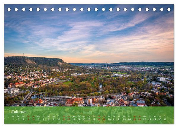 Produktbild: Jena - Faszination in Bildern (Tischkalender 2026 DIN A5 quer), CALVENDO Monatskalender