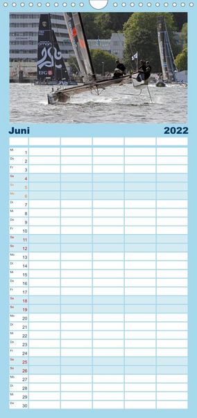 Produktbild: High Speed Katamarane - Schwebend ans Limit - Familienplaner hoch (Wandkalender 2022 , 21 cm x 45 cm, hoch)