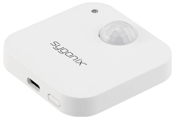 Produktbild: Sygonix SY-6811312 Wand, Decke Bewegungsmelder 120&deg; Wei&szlig;