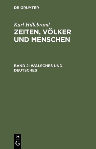 Produktbild: W&auml;lsches und Deutsches
