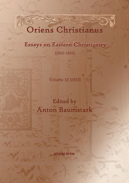 Produktbild: Oriens Christianus (1901-1941)
