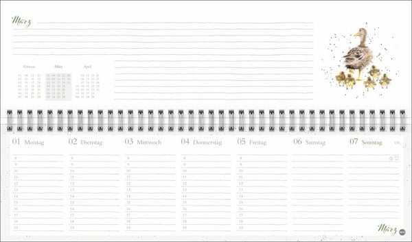 Produktbild: Hannah Dale : Wochenquerplaner 2027