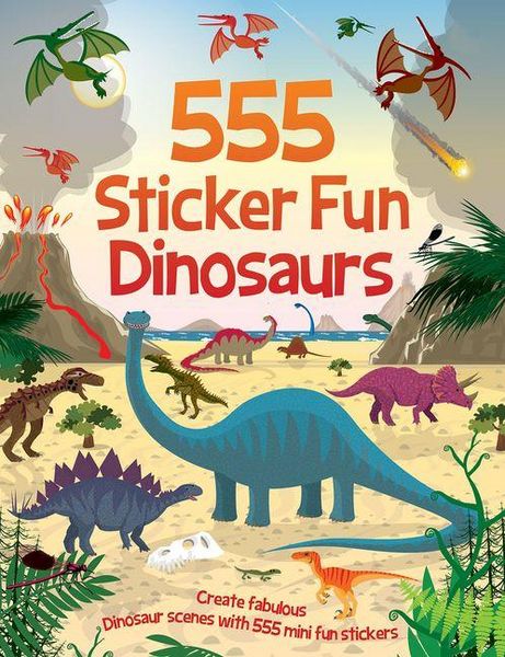 Produktbild: 555 Sticker Fun Dinosaurs: Activity Book