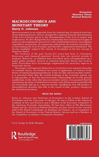 Produktbild: Macroeconomics and Monetary Theory