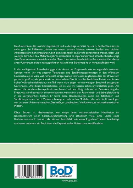 Produktbild: Das sichtbare Universum
