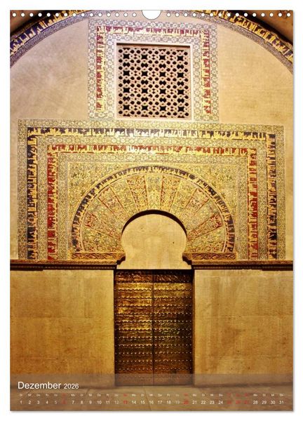 Produktbild: Andalusische Momente (Wandkalender 2026 DIN A3 hoch), CALVENDO Monatskalender