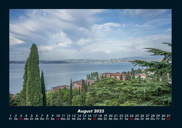 Produktbild: Die Seen der Erde 2025 Fotokalender DIN A4