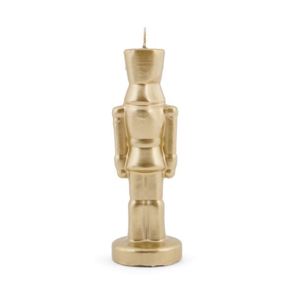 Produktbild: Figutrative-Kerze, gold, Lack "Nussknacker"