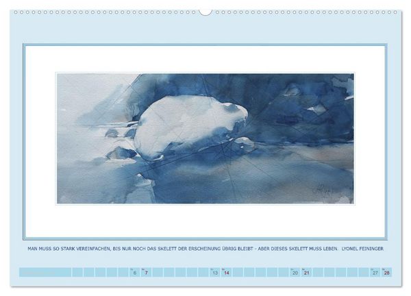 Produktbild: Licht und Linie (hochwertiger Premium Wandkalender 2027 DIN A2 quer), Kunstdruck in Hochglanz