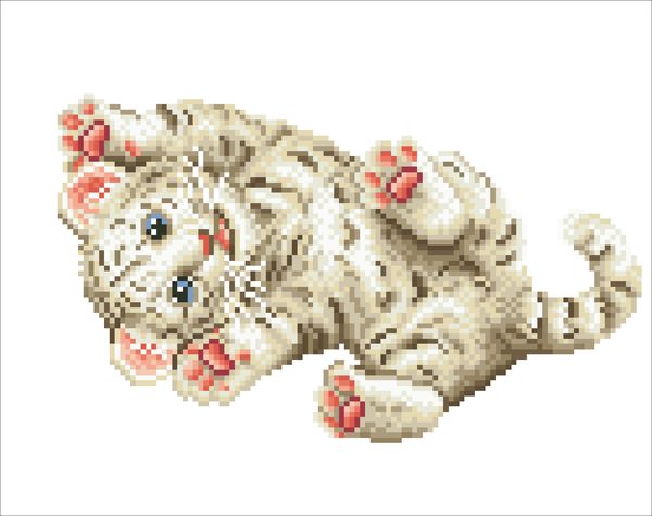 Produktbild: DIAMOND DOTZ - Diamond Painting Baby Tiger