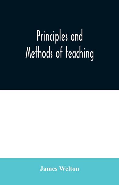 Produktbild: Principles and methods of teaching