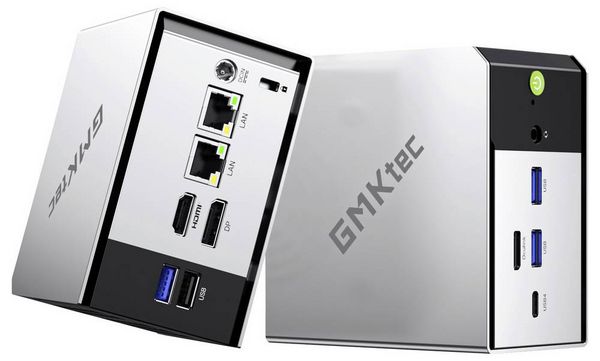Produktbild: GMKtec Mini PC Nucbox M8 AMD Ryzen 5 Pro 6650H 4.5 GHz 16 GB RAM 512 GB SSD AMD Radeon&trade; 660M Win 11 Pro M8