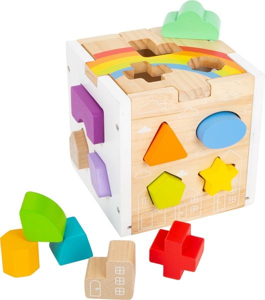 Produktbild: Steckw&uuml;rfel Regenbogen