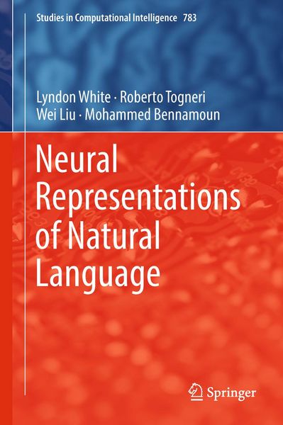 Produktbild: Neural Representations of Natural Language