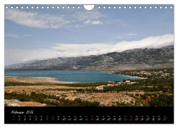 Produktbild: Kroatien - Dalmatien (Wandkalender 2026 DIN A4 quer), CALVENDO Monatskalender