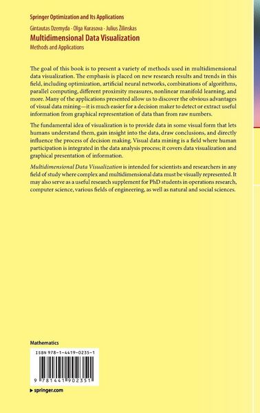 Produktbild: Multidimensional Data Visualization
