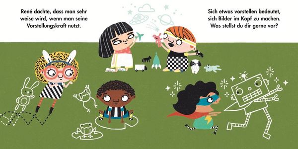 Produktbild: Vorstellungskraft mit Ren&eacute; Descartes. Bilderbuch
