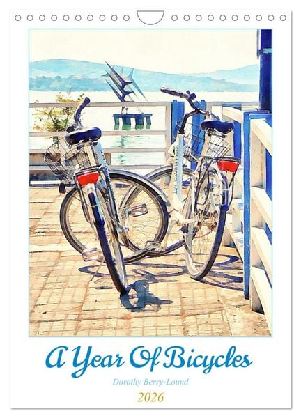 A Year Of Bicycles (Wall Calendar 2026 DIN A4 portrait), CALVENDO 12 Month Wall Calendar