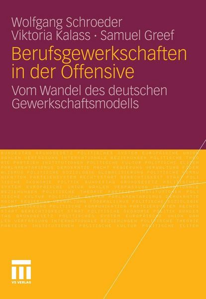 Produktbild: Berufsgewerkschaften in der Offensive