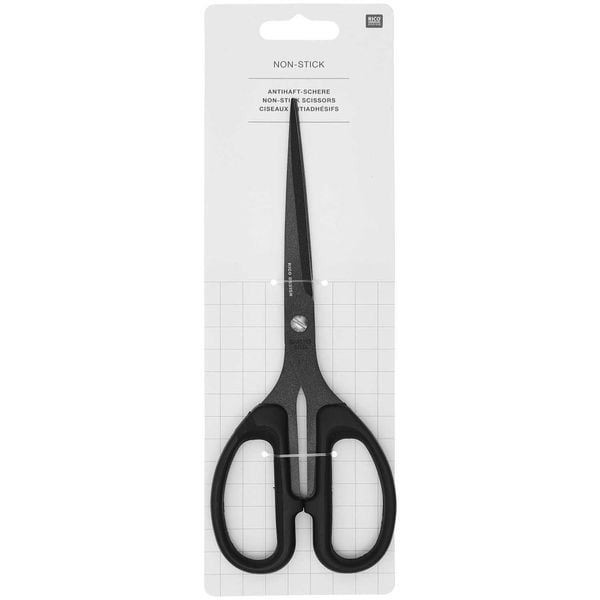Produktbild: Antihaft Schere Schwarz, 21 cm / 8,25''