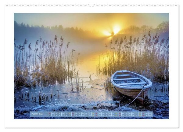 Produktbild: Th&uuml;ringer Winterlandschaften (hochwertiger Premium Wandkalender 2027 DIN A2 quer), Kunstdruck in Hochglanz