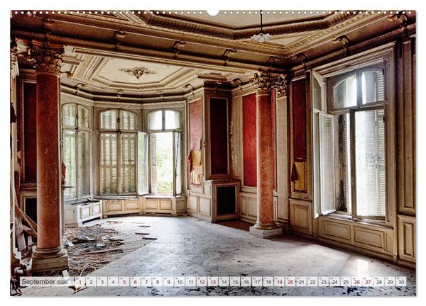 Produktbild: Lost Places Kalender - Daylight (Wandkalender 2026 DIN A2 quer), CALVENDO Monatskalender