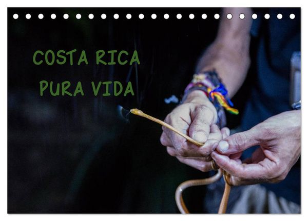Produktbild: COSTA RICA - PURA VIDA (Tischkalender 2026 DIN A5 quer), CALVENDO Monatskalender