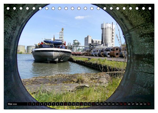 Produktbild: Der Mittellandkanal - 325 Kilometer Wasserstra&szlig;e (Tischkalender 2026 DIN A5 quer), CALVENDO Monatskalender