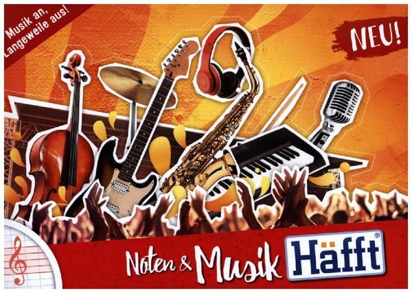 Produktbild: Musik-H&auml;fft Noten A5 quer