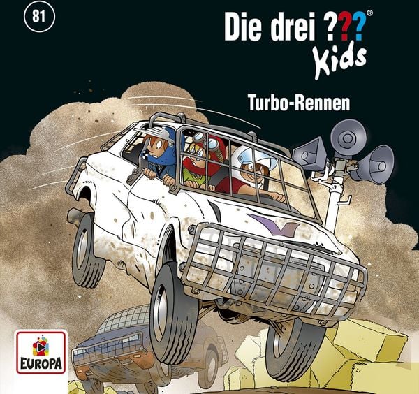 Produktbild: Die drei ??? Kids 81. Turbo-Rennen