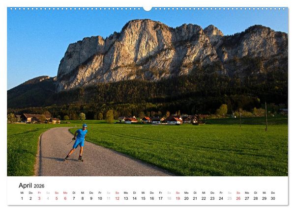 Produktbild: Zauberhaftes Mondseeland (hochwertiger Premium Wandkalender 2026 DIN A2 quer), Kunstdruck in Hochglanz
