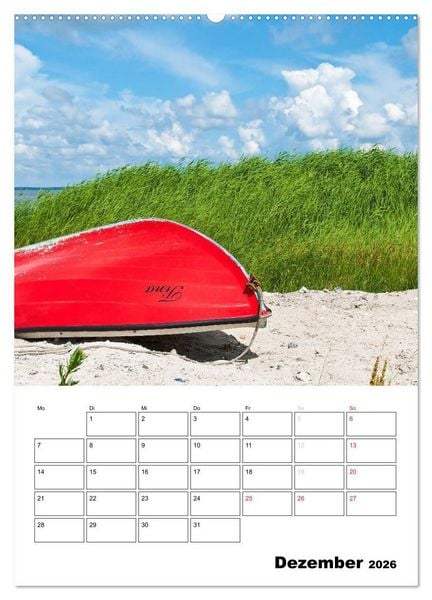 Produktbild: R&uuml;gen und Hiddensee - Bilder eines Sommers / Planer (hochwertiger Premium Wandkalender 2026 DIN A2 hoch), Kunstdruck in Hochglanz