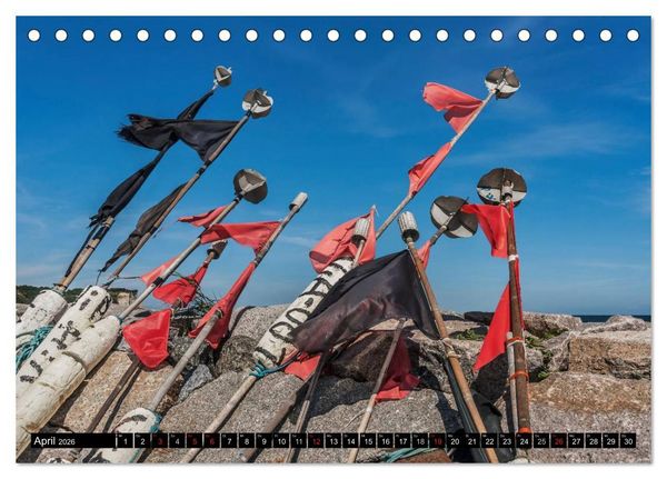 Produktbild: Entdeckungen auf der Insel R&uuml;gen (Tischkalender 2026 DIN A5 quer), CALVENDO Monatskalender