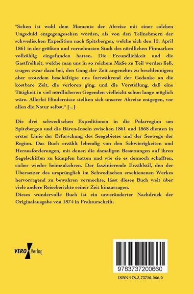 Produktbild: Die schwedischen Expeditionen nach Spitzbergen und B&auml;ren-Eiland
