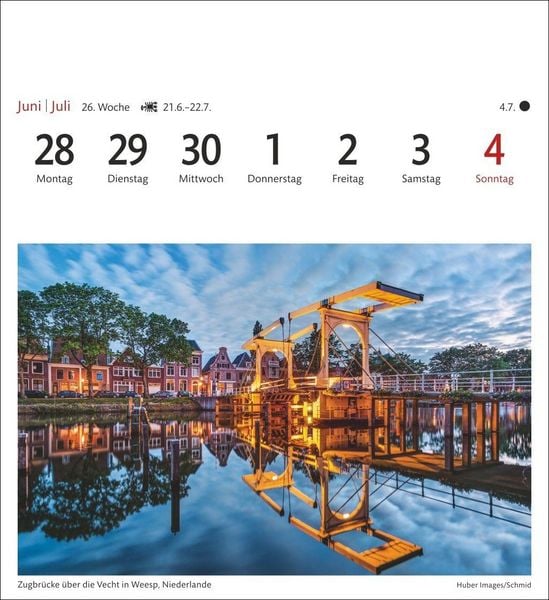 Produktbild: Traumziele Sehnsuchtskalender 2027 - Wochenkalender mit 53 Postkarten