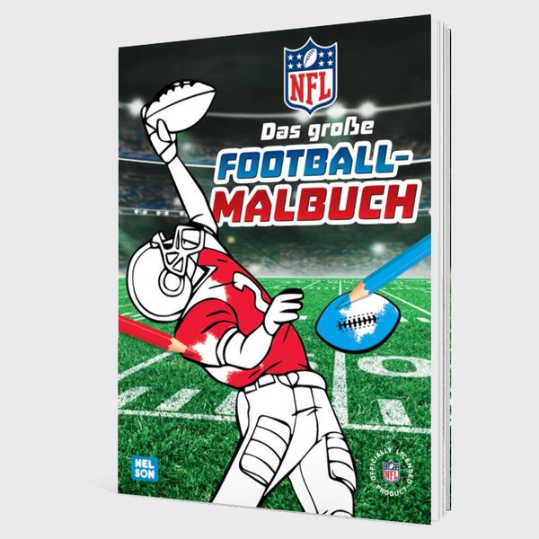 Produktbild: NFL: Das gro&szlig;e Football-Malbuch