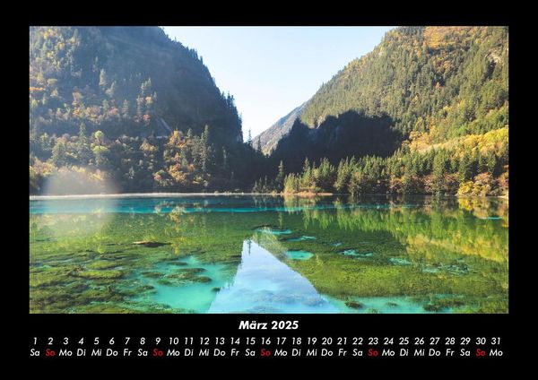 Produktbild: Berglandschaften 2025 Fotokalender DIN A3