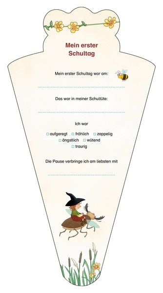 Produktbild: Mein hexig-buntes Schult&uuml;tenbuch mit Petronella Apfelmus